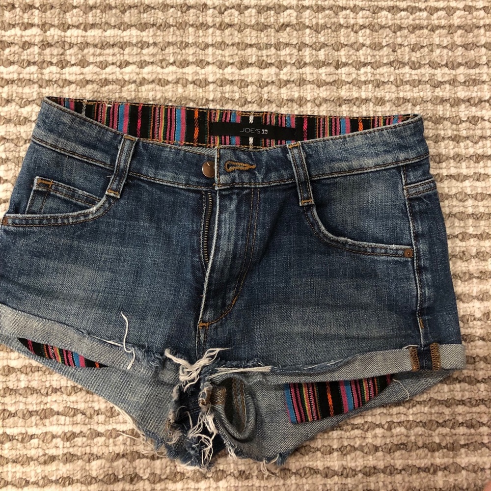 Joe’s Rainbow Pocket Jean Shorts